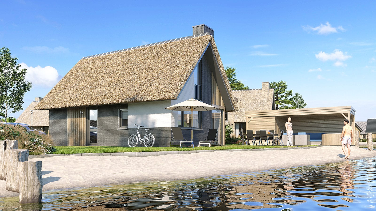 Landal-Drentse Lagune - Recreatiewoning kopen - 6 Persoons Extra Luxe Wellness